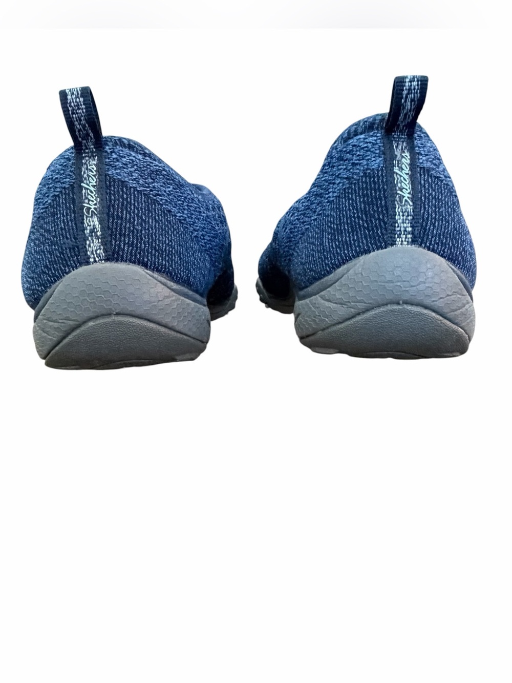Skechers Slip-On Navy Blue Casual Sneakers Women’s Size 10 - Picture 8 of 9